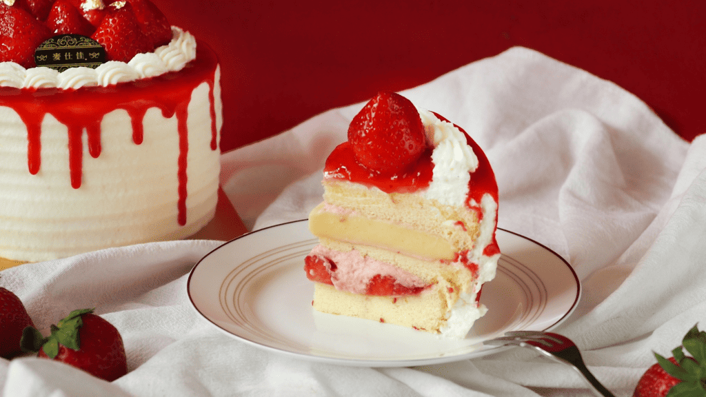 草莓蛋糕推薦品牌－麥仕佳烘焙坊－草莓生日蛋糕